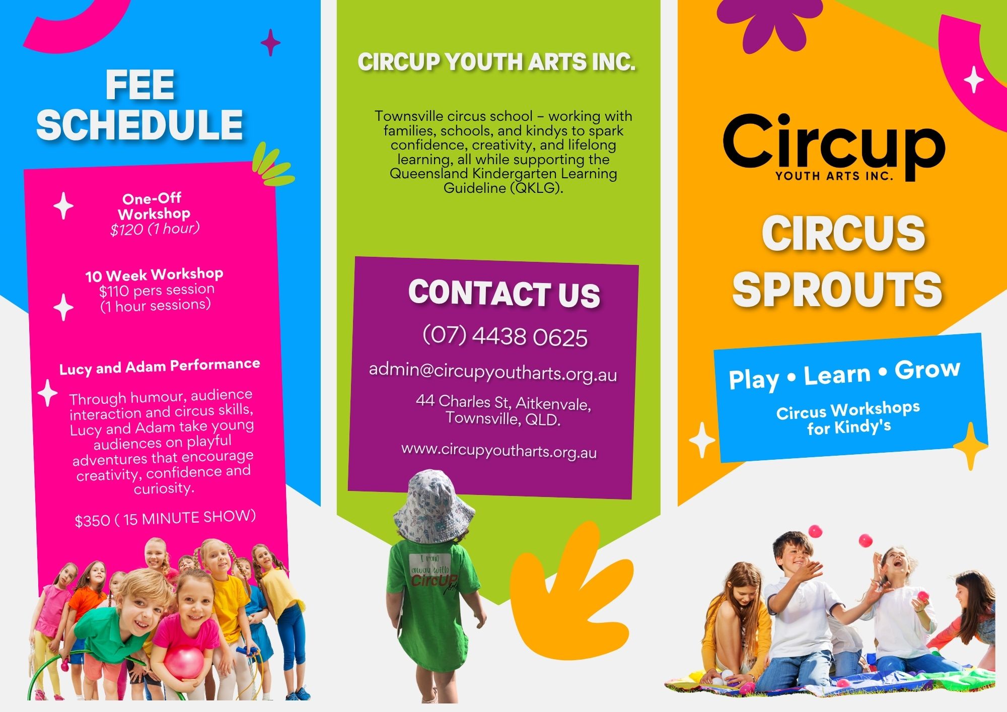 Circus Sprouts Flyer 1